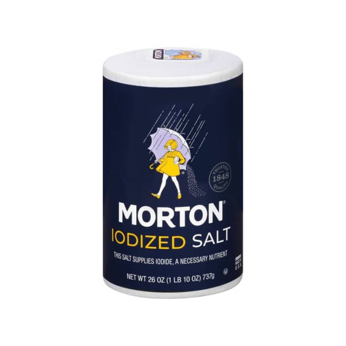 MORTON IODIZED SALT